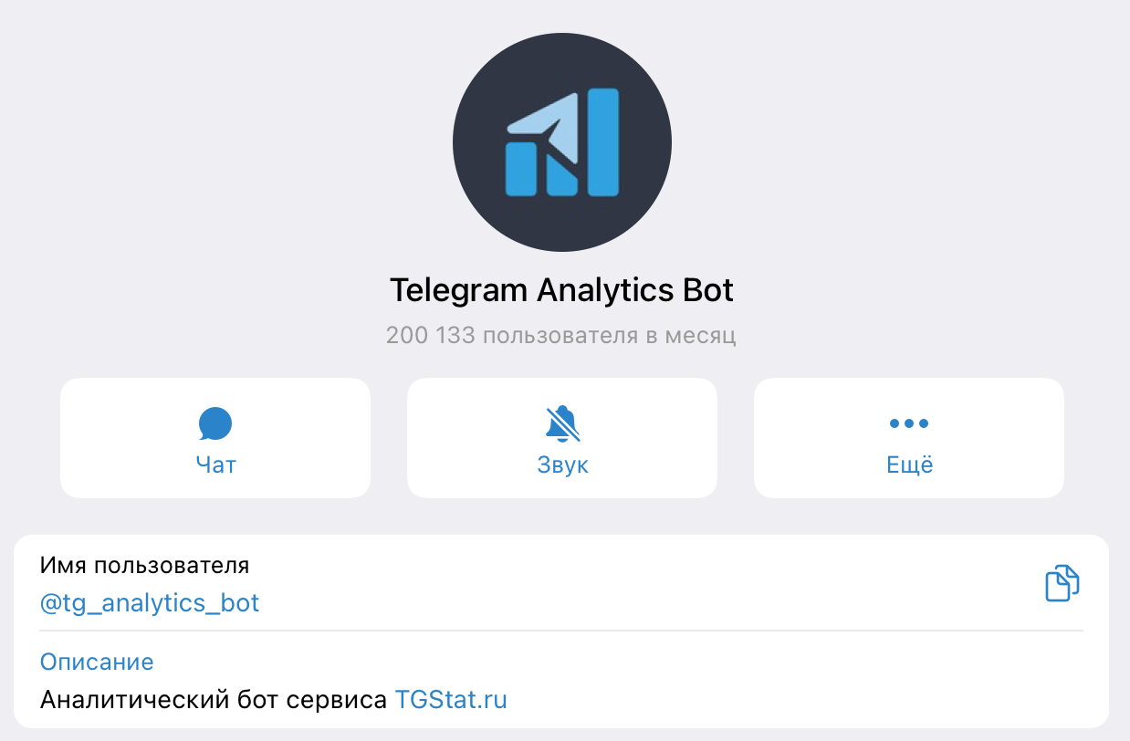 так выглядит правильный бот